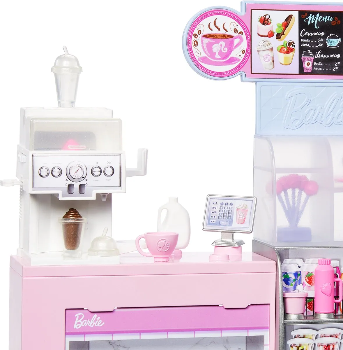 Barbie Koffiebar HXN94 - Speelset Meerkleurig