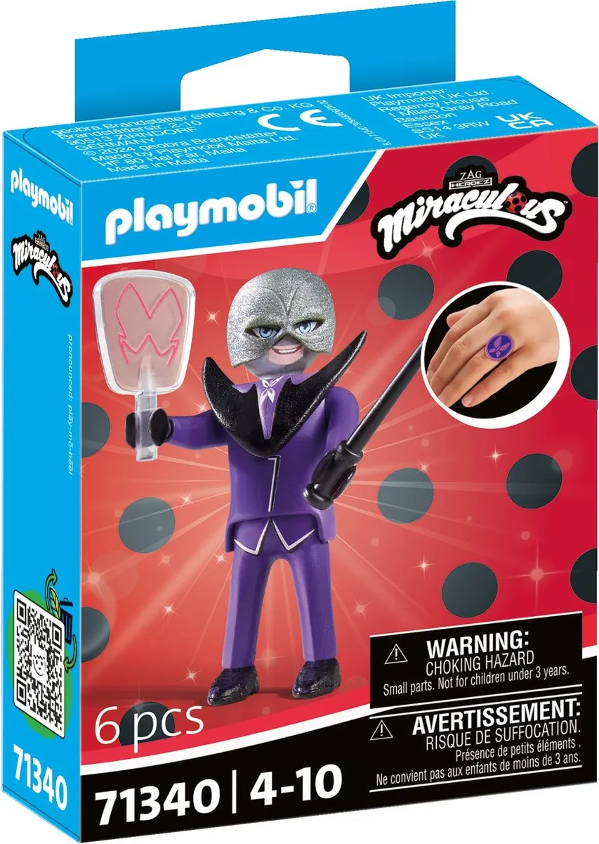 Playmobil Miraculous Hawk Moth 71340