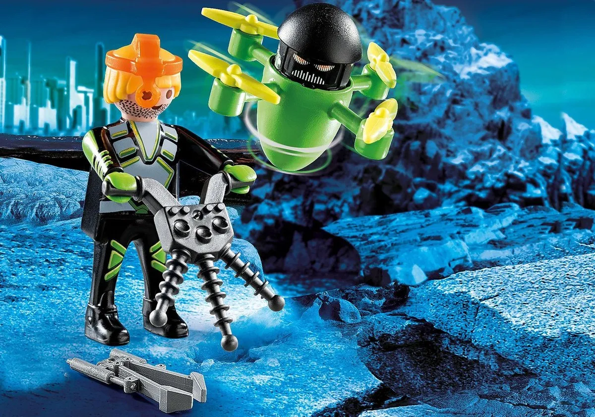 Playmobil Special Plus Agent met Drone 70248 - Multicolor