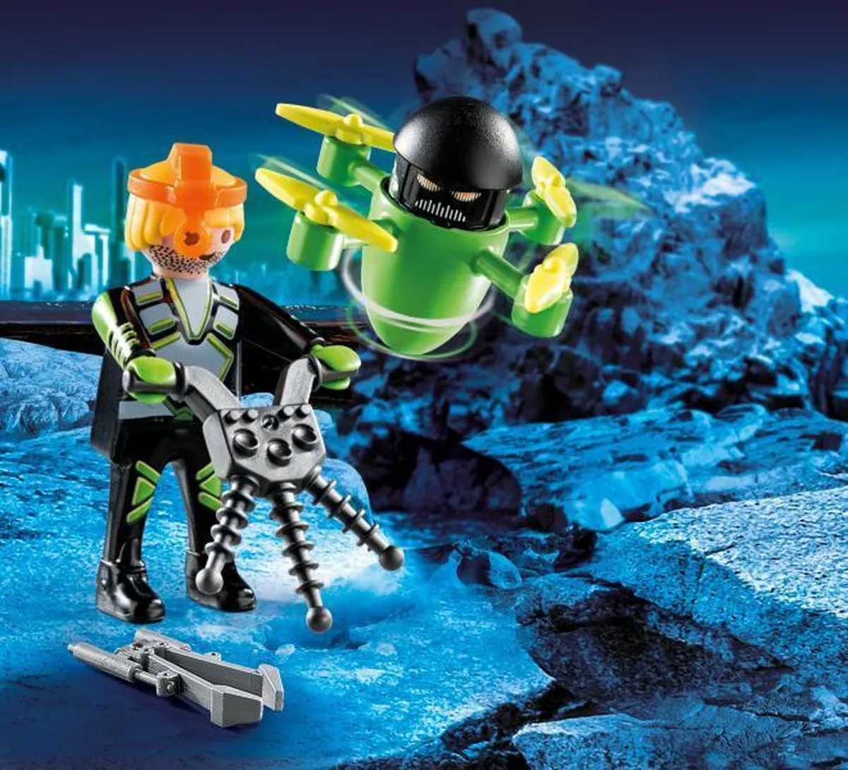 Playmobil Special Plus Agent met Drone 70248 - Multicolor