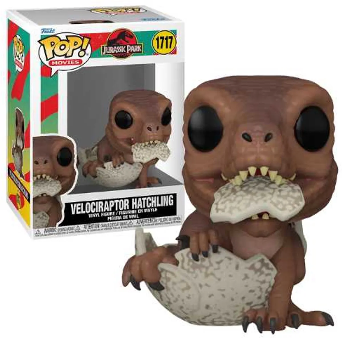 Funko Pop! Velociraptor Hatchling Jurassic Park 1717 - Multicolor
