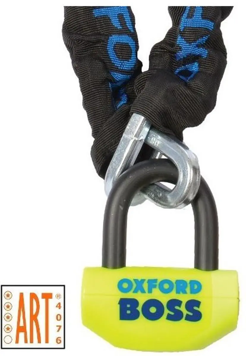 Oxford OF809 Kettingslot 2m - ART 4 Gekeurd - Zwart - afbeelding 3 van 6