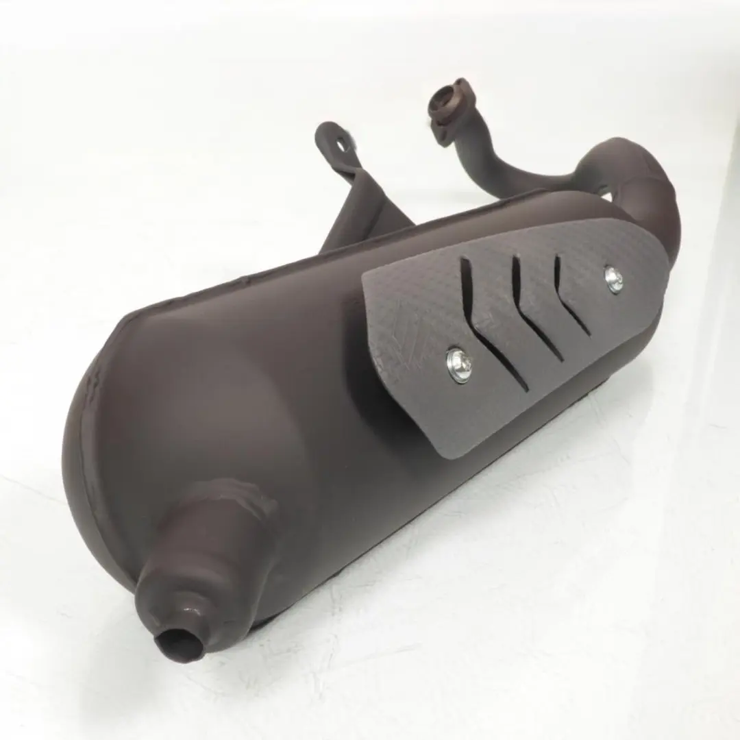 Polini Pot d'échappement Scooter Piaggio 50 Zip 2T Avant 2020 - 1mm - Noir - afbeelding 5 van 6