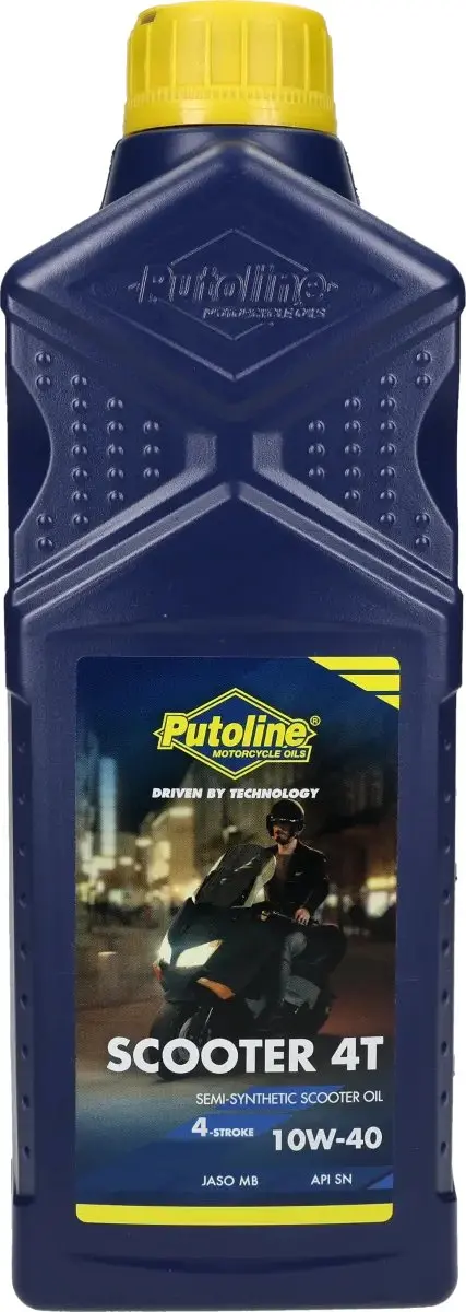 Putoline Scooter 4T Motorolie 10W40 Half Synthetisch 1L - afbeelding 5 van 6