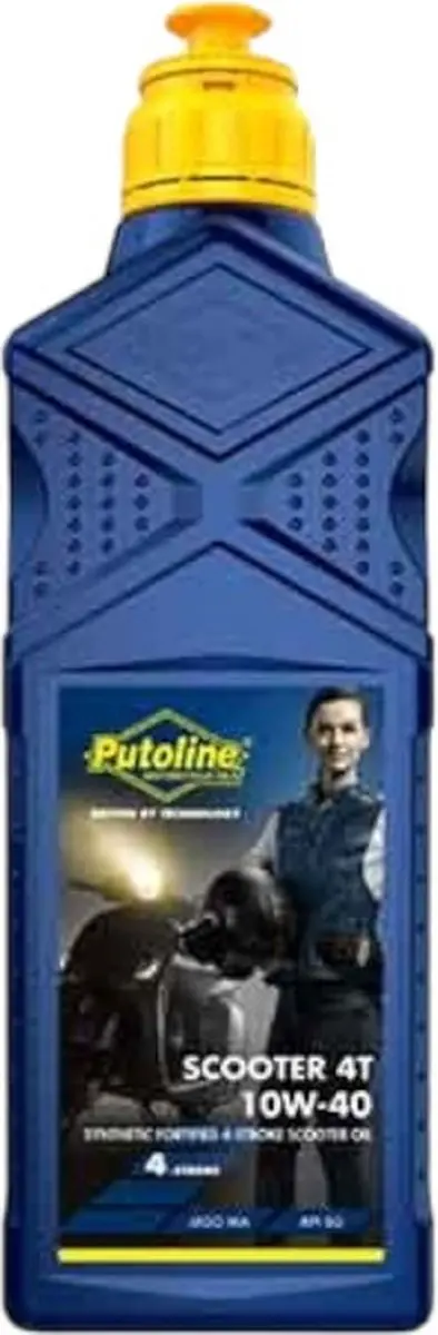 Putoline Scooter 4T Motorolie 10W40 Half Synthetisch 1L - afbeelding 4 van 6