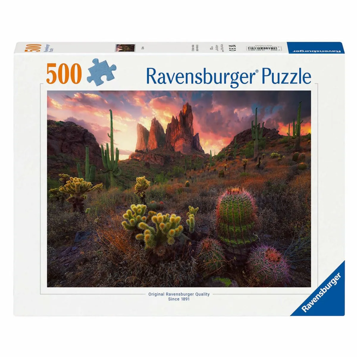 Ravensburger Cactus Puzzel 500 Stuks - Meerkleurig