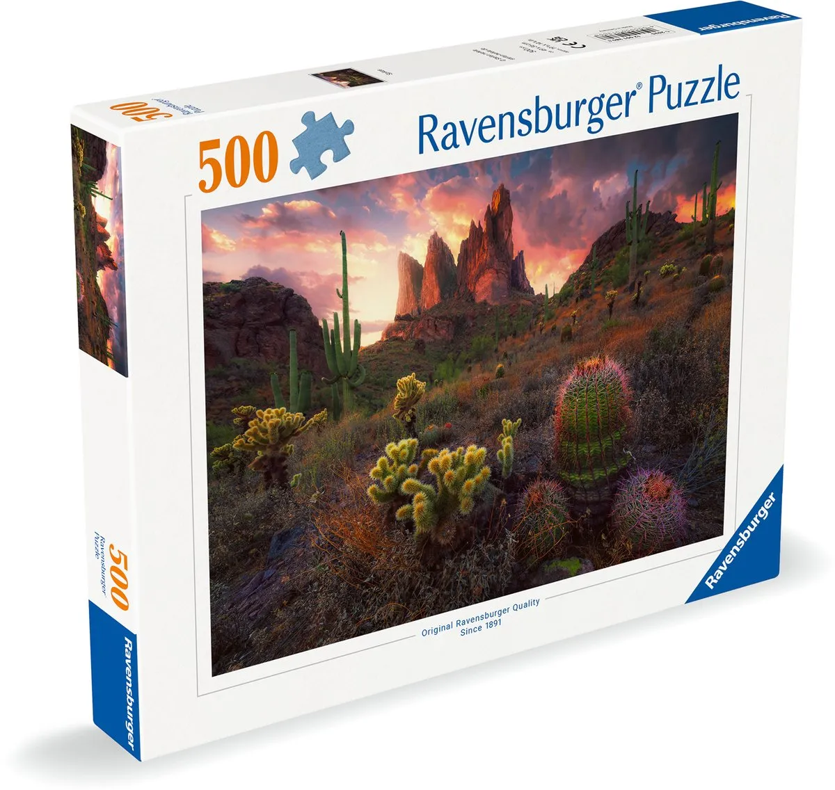 Ravensburger Cactus Puzzel 500 Stuks - Meerkleurig