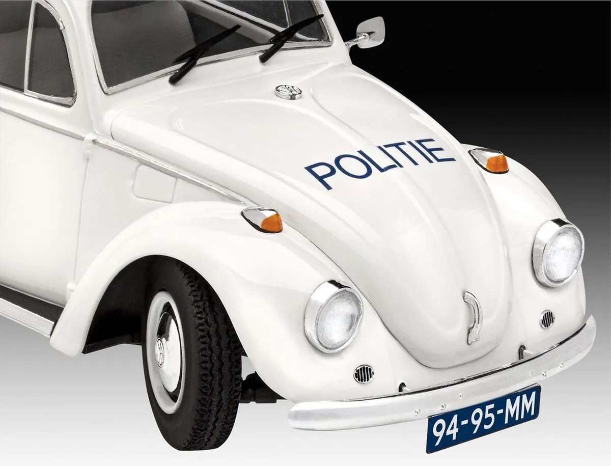 Revell 67666 Volkswagen Kever Politie NL/BE Modelbouwset 1:24 - 129 Onderdelen