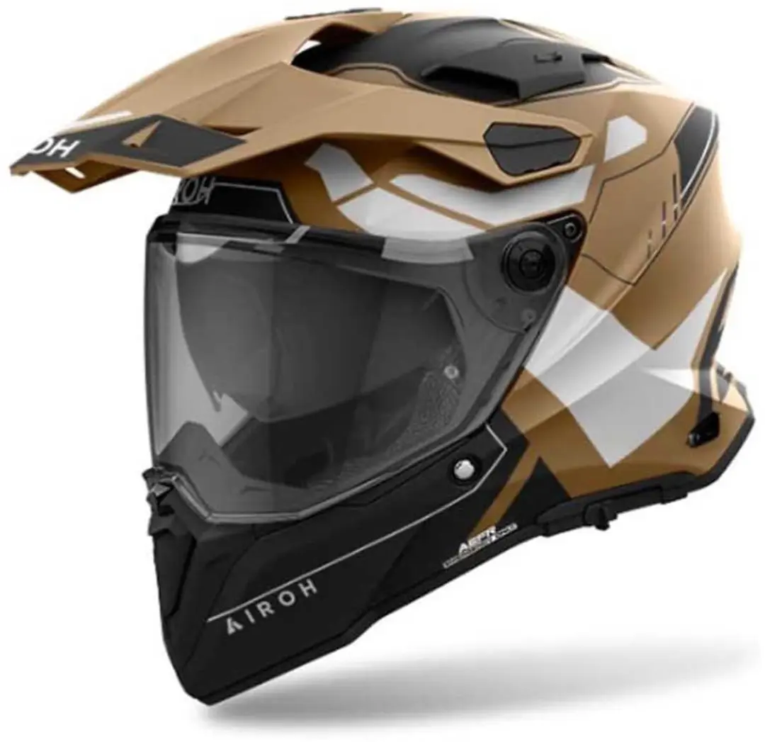Airoh Commander 2 Reveal Sand Matt Adventure Helm