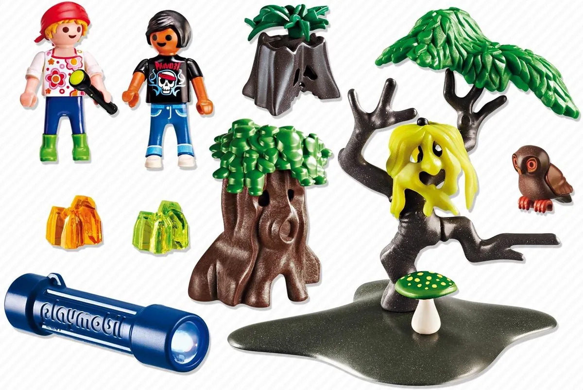 Playmobil Nachtdropping met UV-lamp - Multicolor