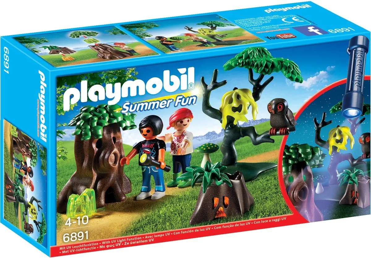 Playmobil Nachtdropping met UV-lamp