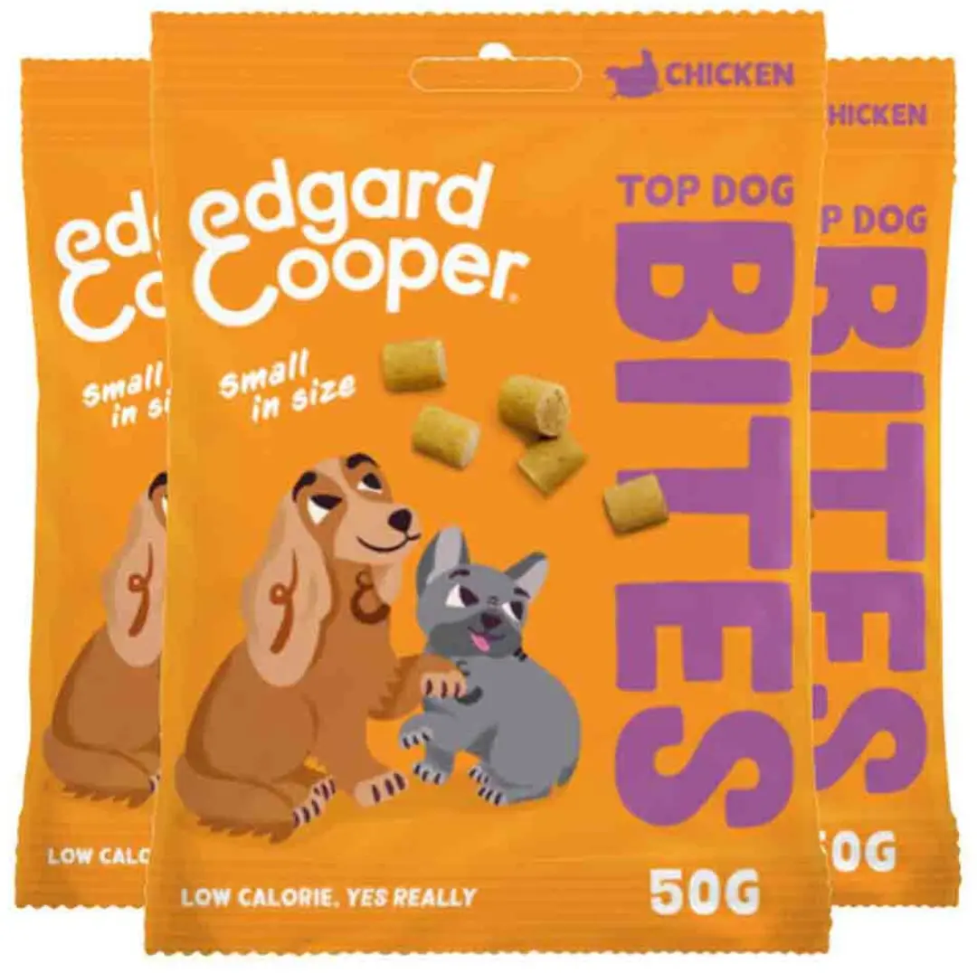 3x Edgard & Cooper Adult Bite S Kip 50 gr
