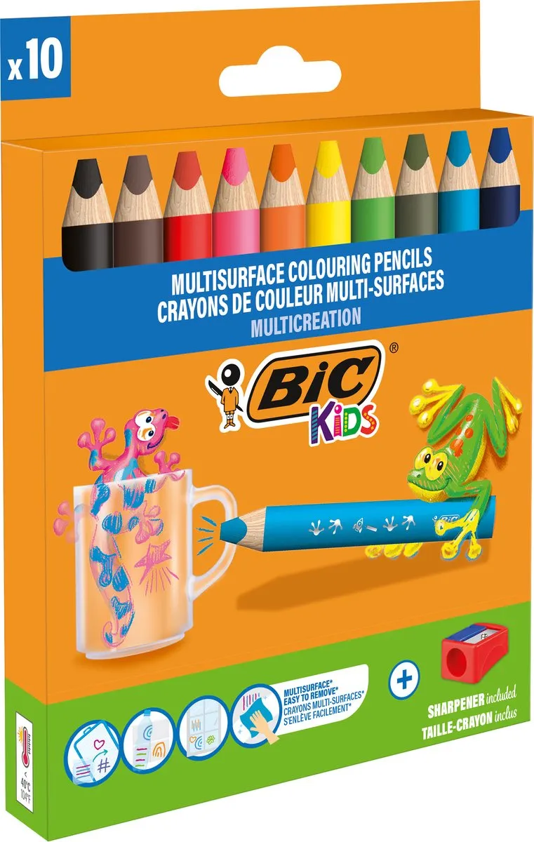 BIC Kids Multisurface Kleurpotloden
