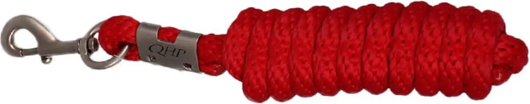 QHP Halstertouw Luxe Fel Rood
