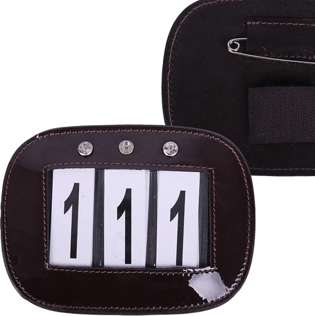 QHP Startnummer Bruin - One Size - afbeelding 6 van 6