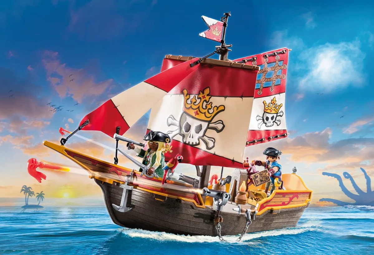 Playmobil Pirates Piratenschip 71418 - Multicolor