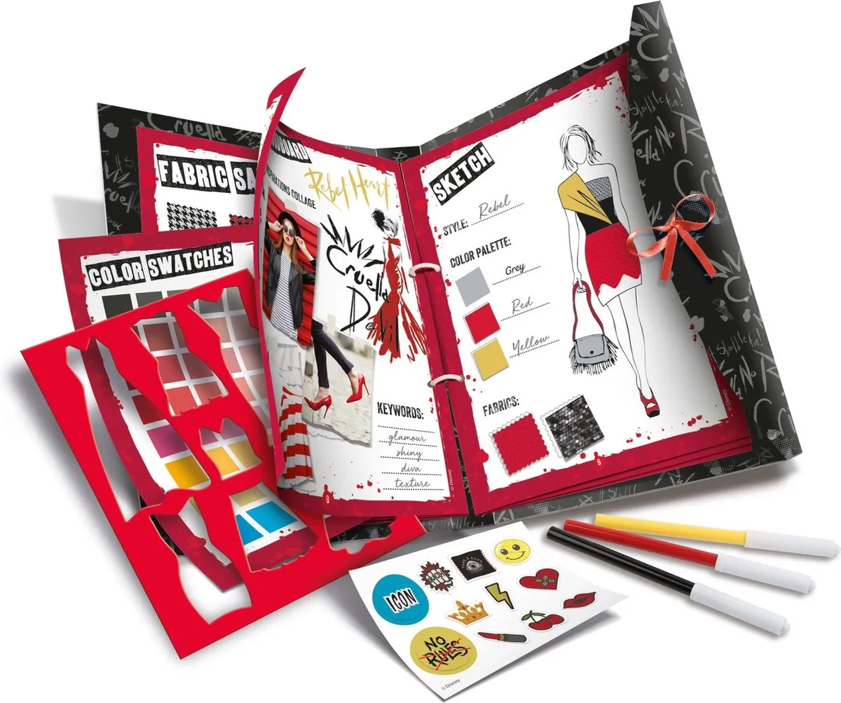 Clementoni Cruella Puzzel - Meerkleurig