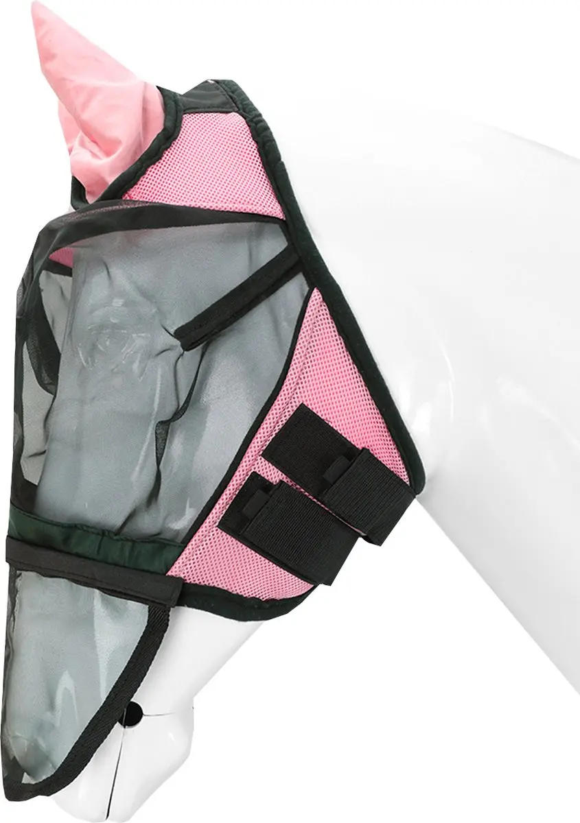 Horsegear Vliegenmasker HGAfneembare Neusflap