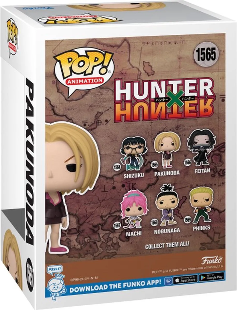 Funko Pop! Hunter x Hunter Pakunoda 75585 - Multicolor