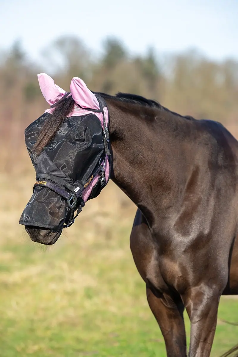 Epplejeck Vliegenmasker Shetlander - Roze