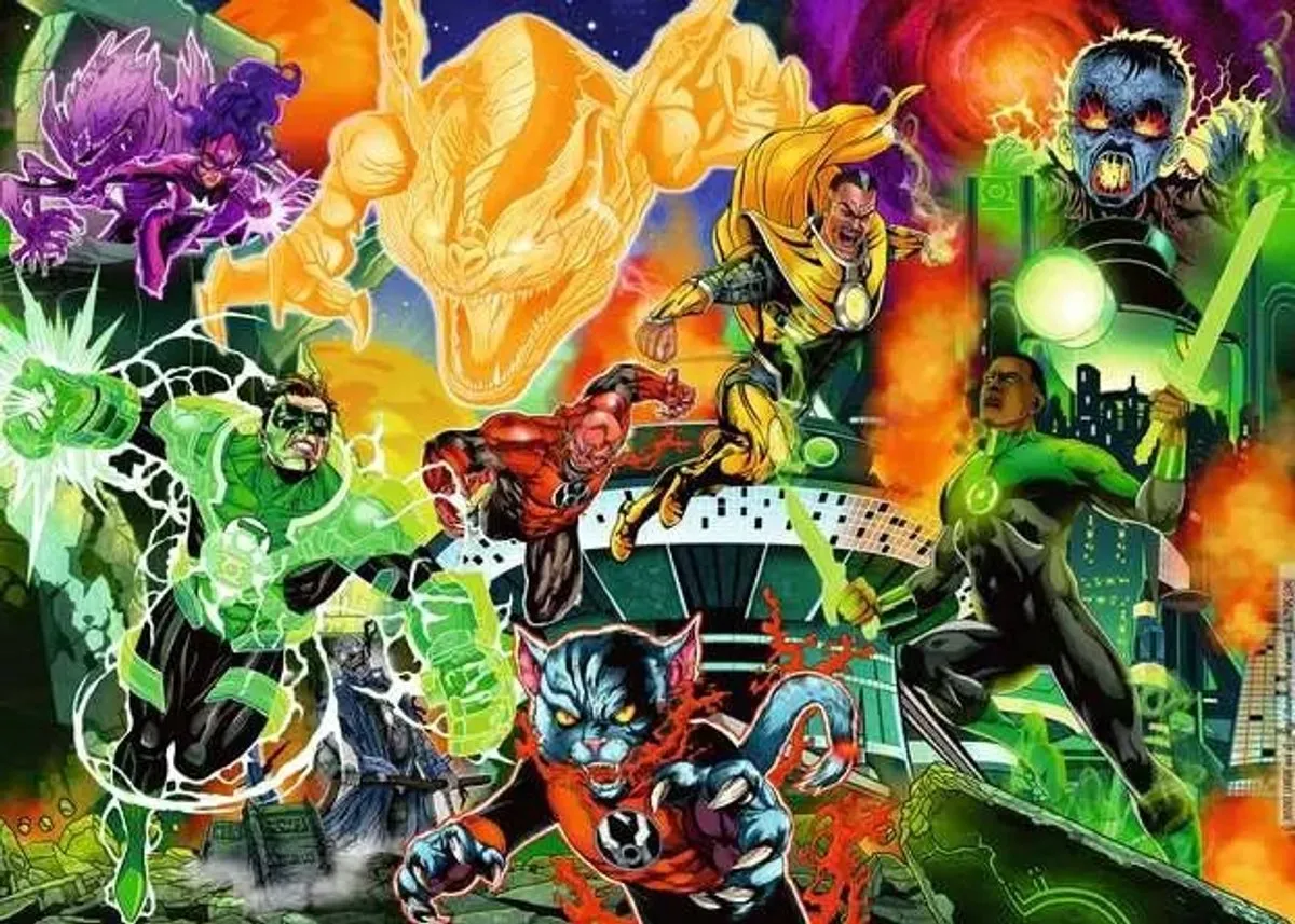 Ravensburger Green Lantern Puzzel 1000 Stuks