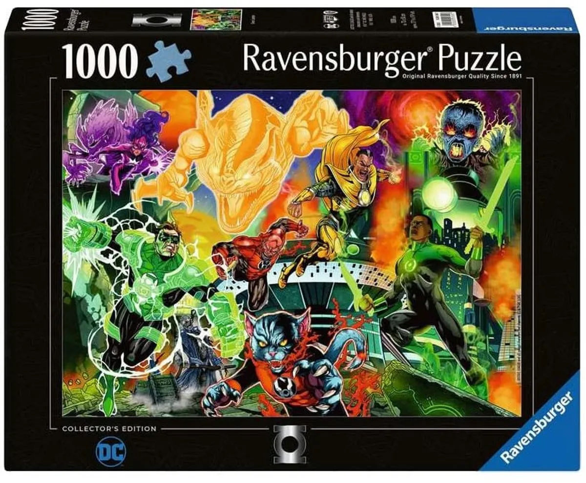 Ravensburger Green Lantern Puzzel 1000 Stuks - Multicolor