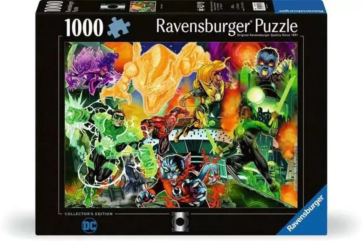 Ravensburger Green Lantern Puzzel 1000 Stuks - Multicolor
