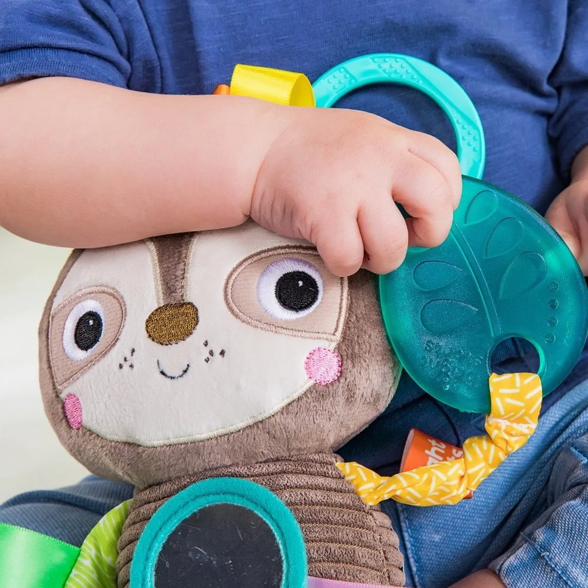Bright Starts Playful Pals Sloth Autostoel - Multicolor - afbeelding 6 van 6