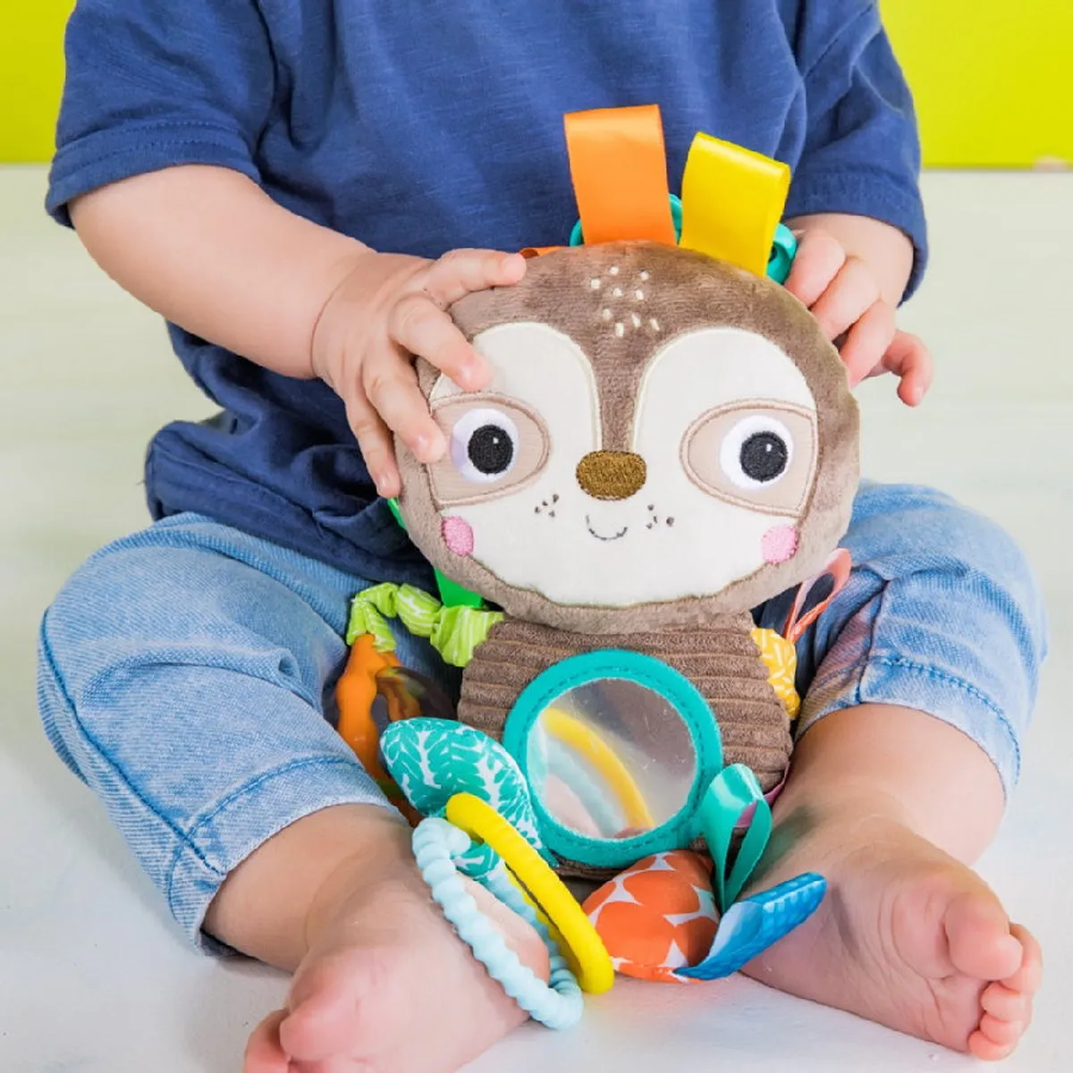 Bright Starts Playful Pals Sloth Autostoel - Multicolor
