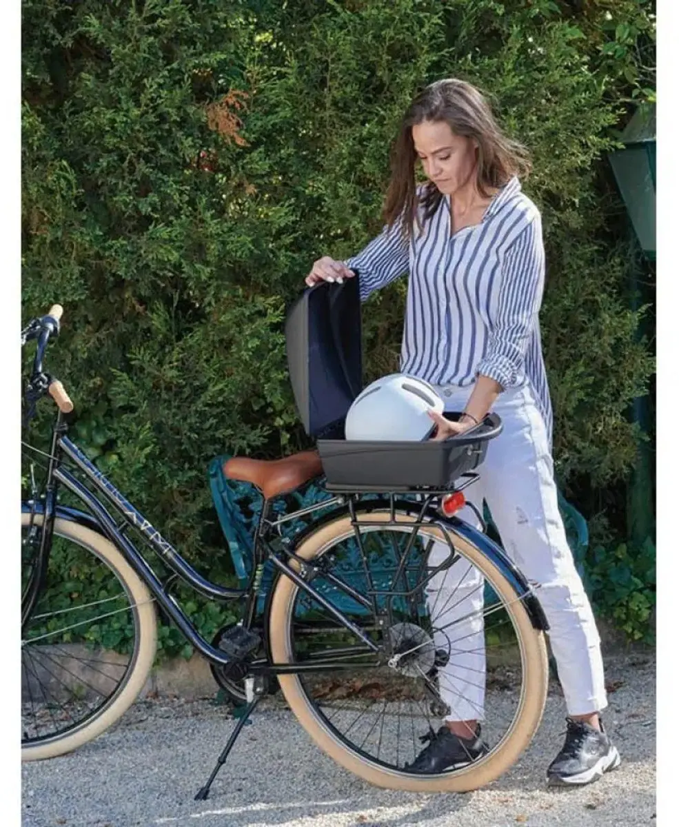 Polisport Top Box Fietskoffer 11L - 5kg - Zwart - afbeelding 3 van 4