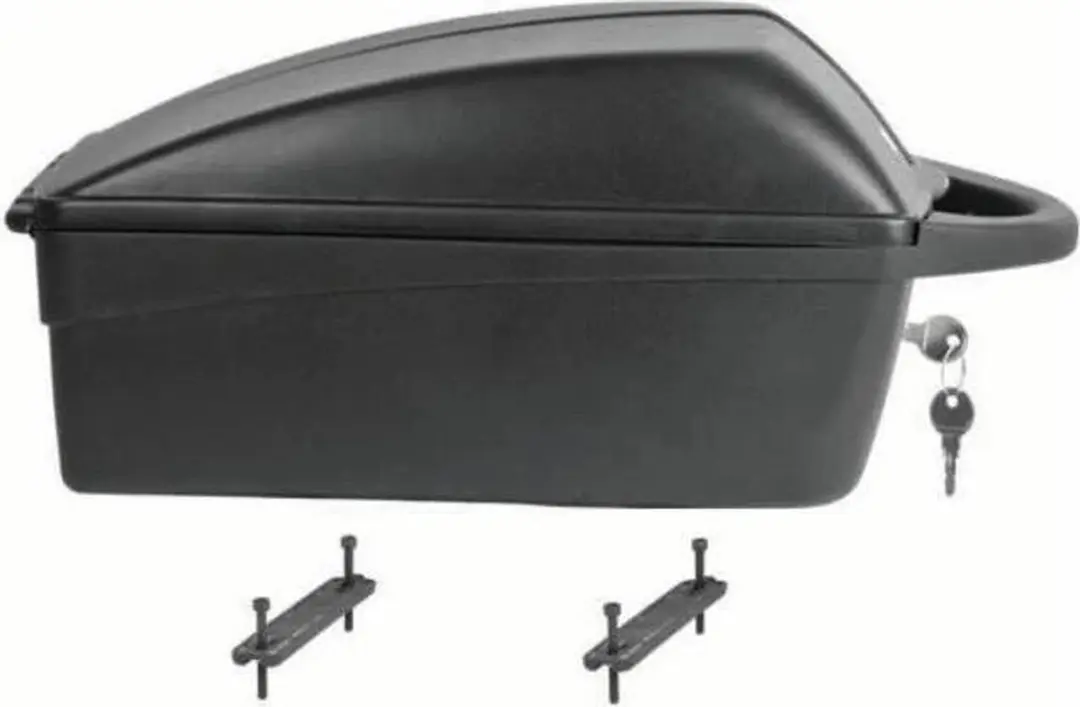Polisport Top Box Fietskoffer 11L - 5kg - Zwart - afbeelding 2 van 4