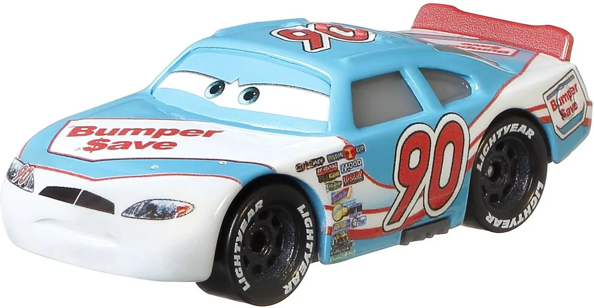 Mattel Disney Pixar Cars Ponchy Wipeout Auto GKB38 - Meerkleurig