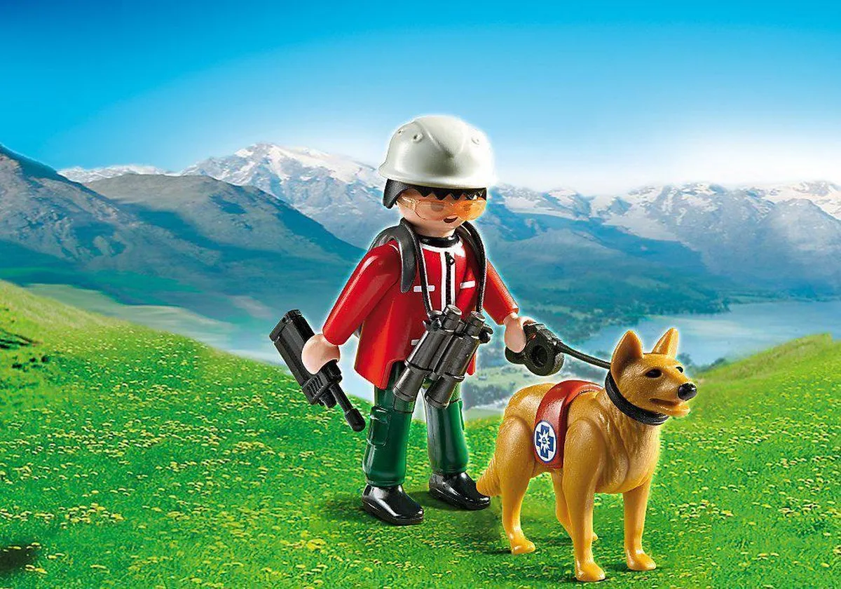 Playmobil Hulpverlener met Reddingshond 5431 - afbeelding 3 van 4