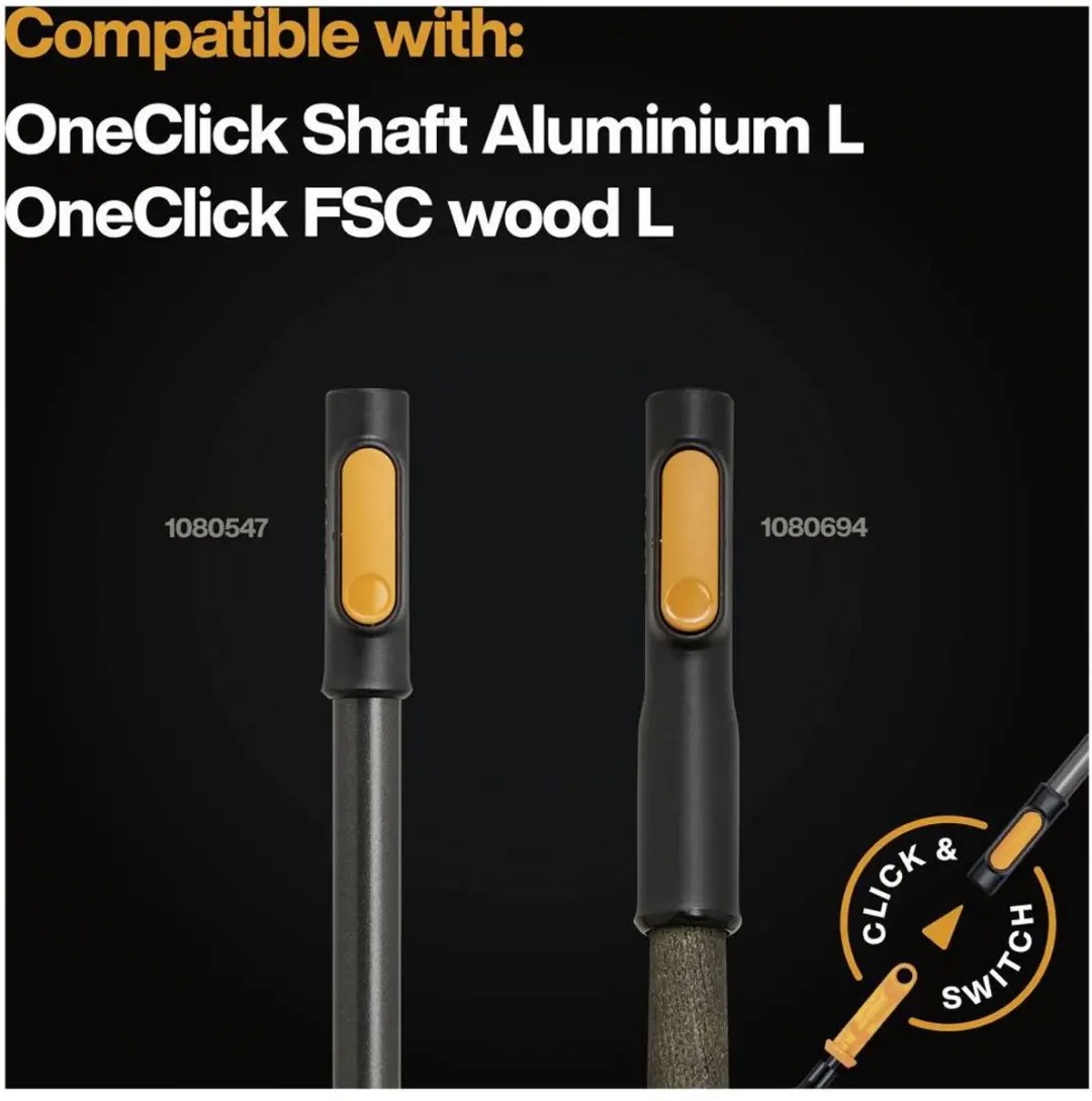 Fiskars QuikFit Tuinhak 190mm - Onkruidsteker - afbeelding 2 van 4