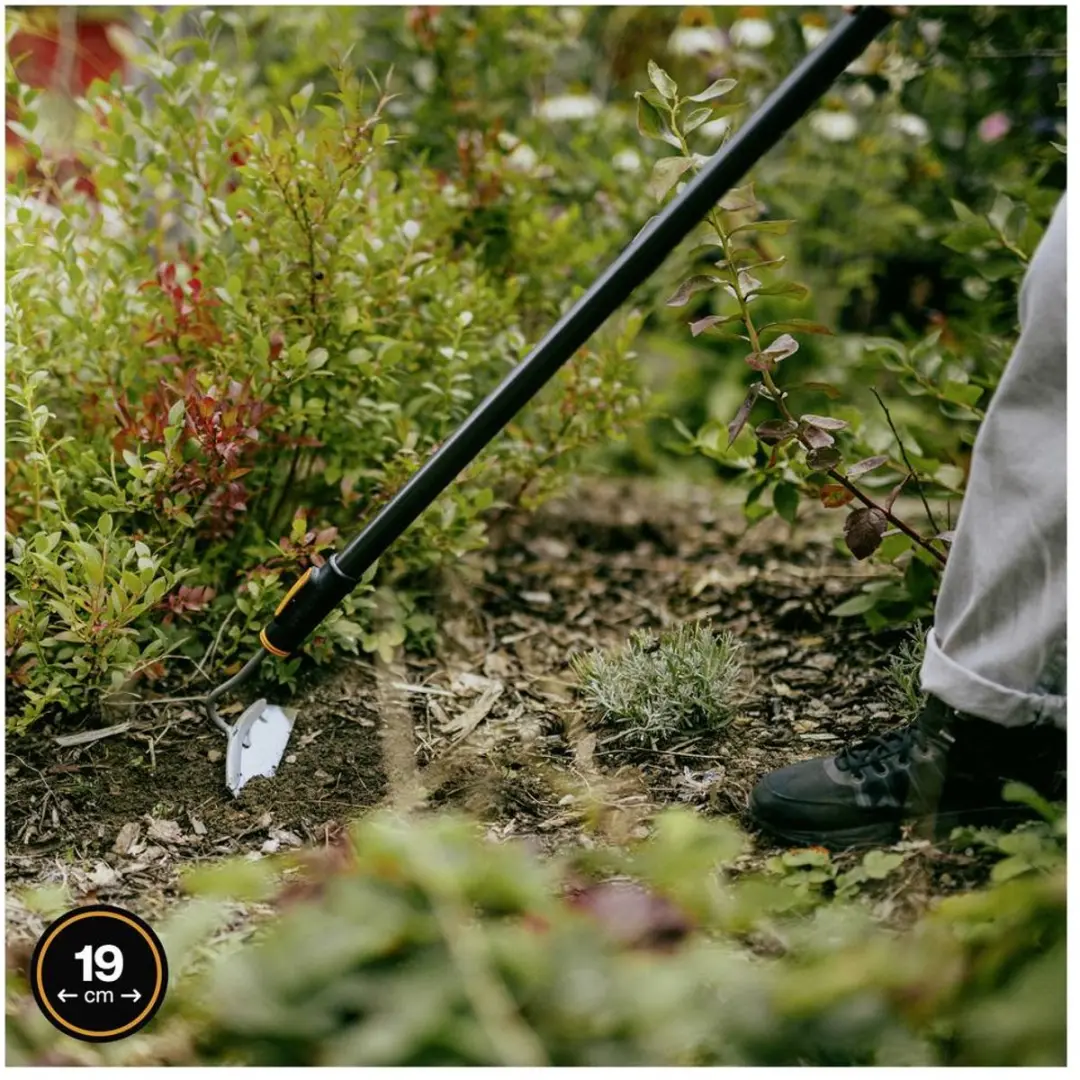 Fiskars QuikFit Tuinhak 190mm - Onkruidsteker - afbeelding 4 van 4