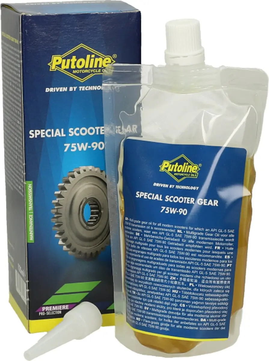 Transmissieolie Putoline Scootergear 75W-90 GL5 125ml