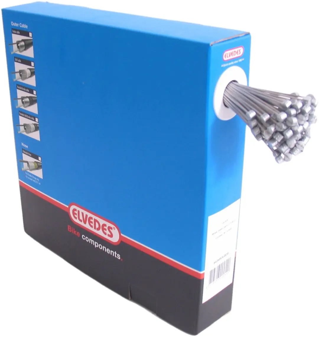 Elvedes Remkabel RVS 2000mm T-nippel