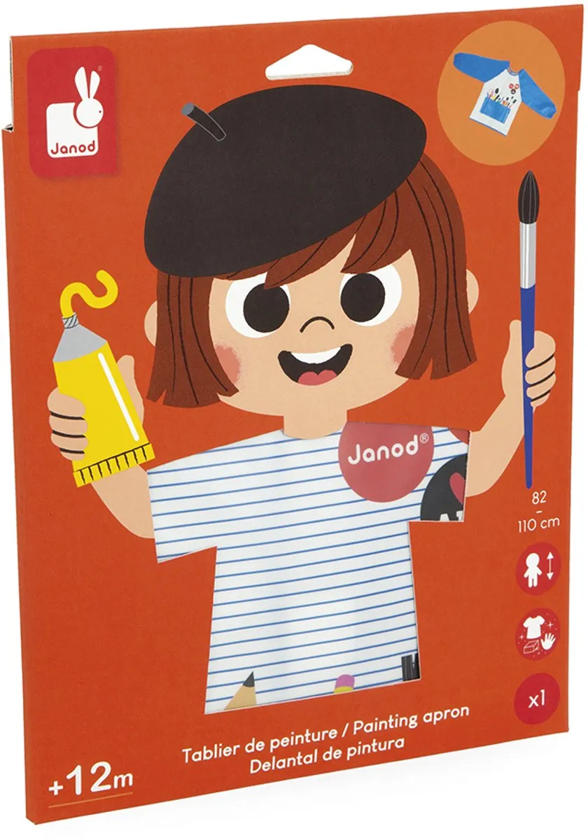 Janod Colo Schilderschort - Multicolor - afbeelding 6 van 6