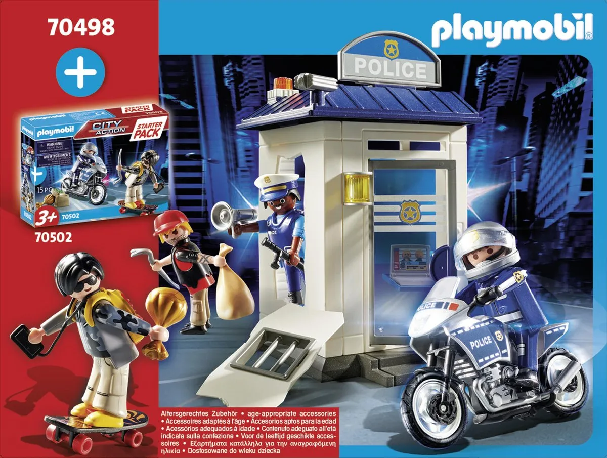 Playmobil City Action Starterpack Politie 70498 - Multicolor - afbeelding 6 van 6