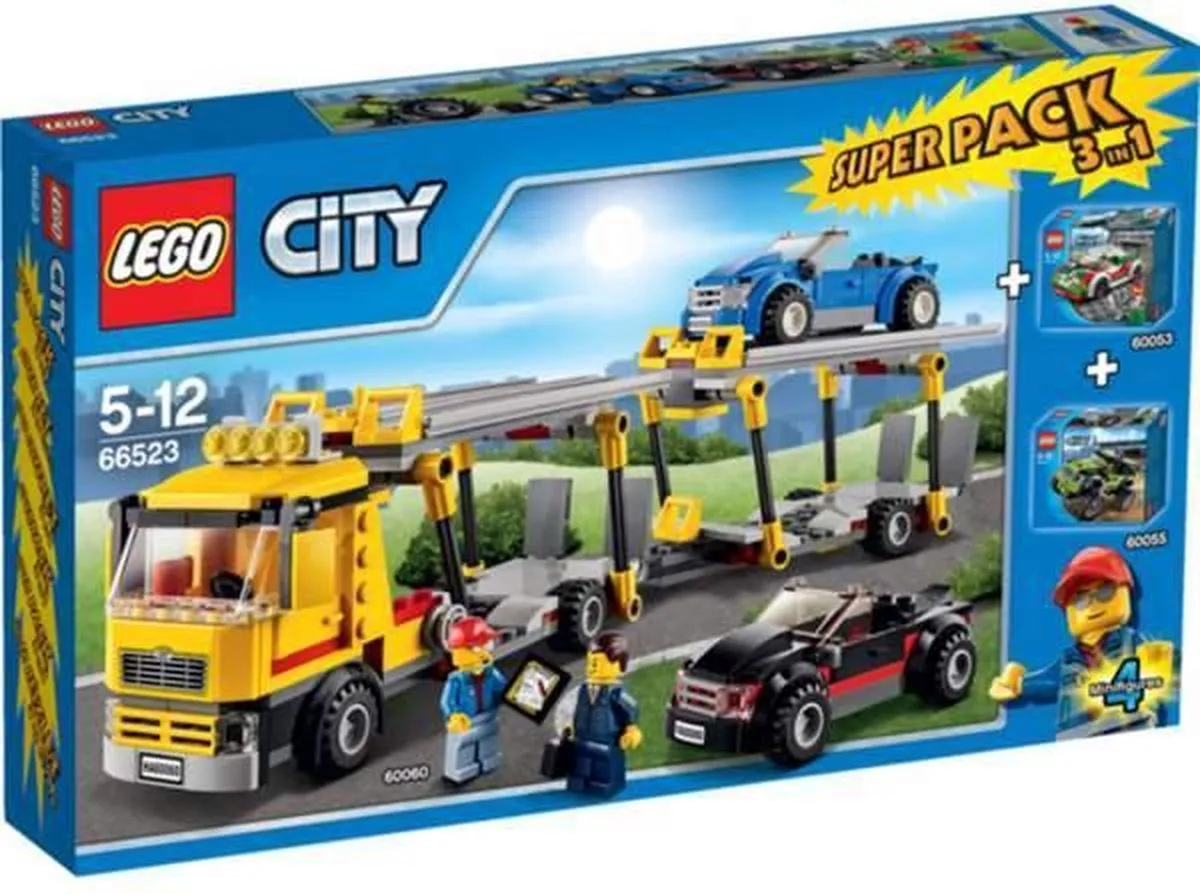 LEGO City Super Pack 3-in-1 66523