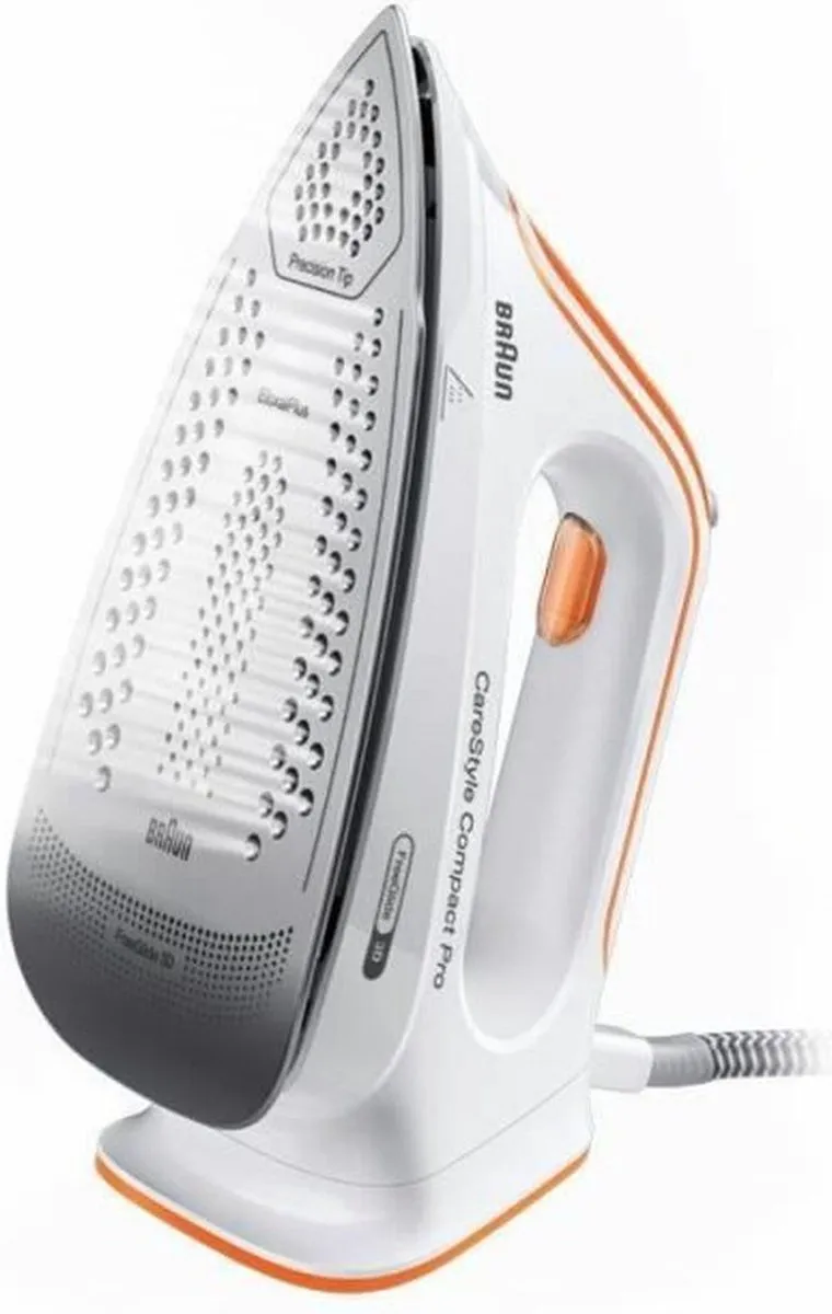 Braun IS2561WH Stoomstrijkijzer 2400W - 1,5L - Oranje/Wit - afbeelding 6 van 6
