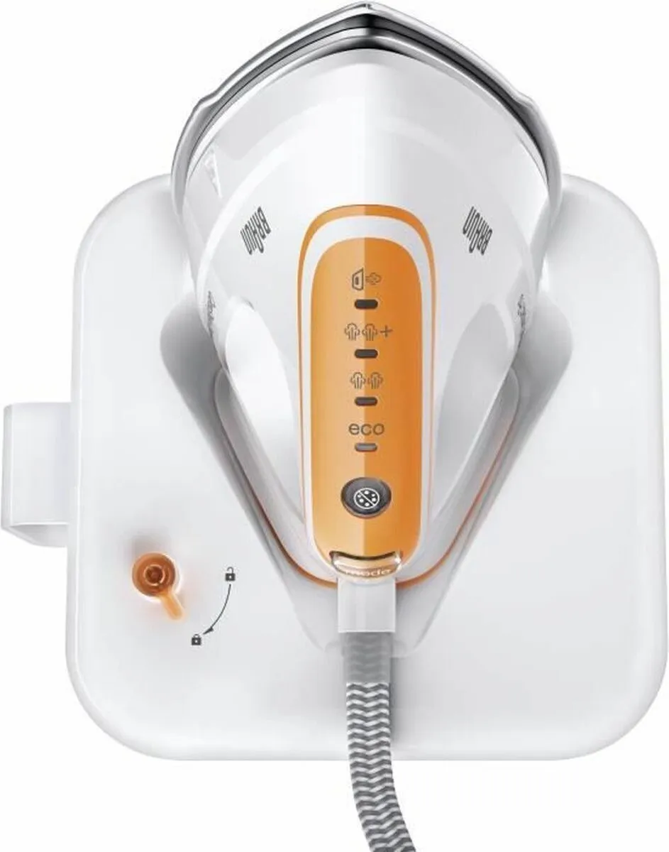 Braun IS2561WH Stoomstrijkijzer 2400W - 1,5L - Oranje/Wit