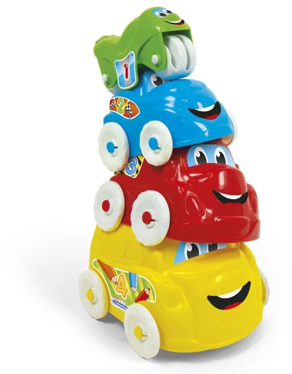 Clementoni Fun Vehicles Speelgoedauto 17111 - 4 Stuks