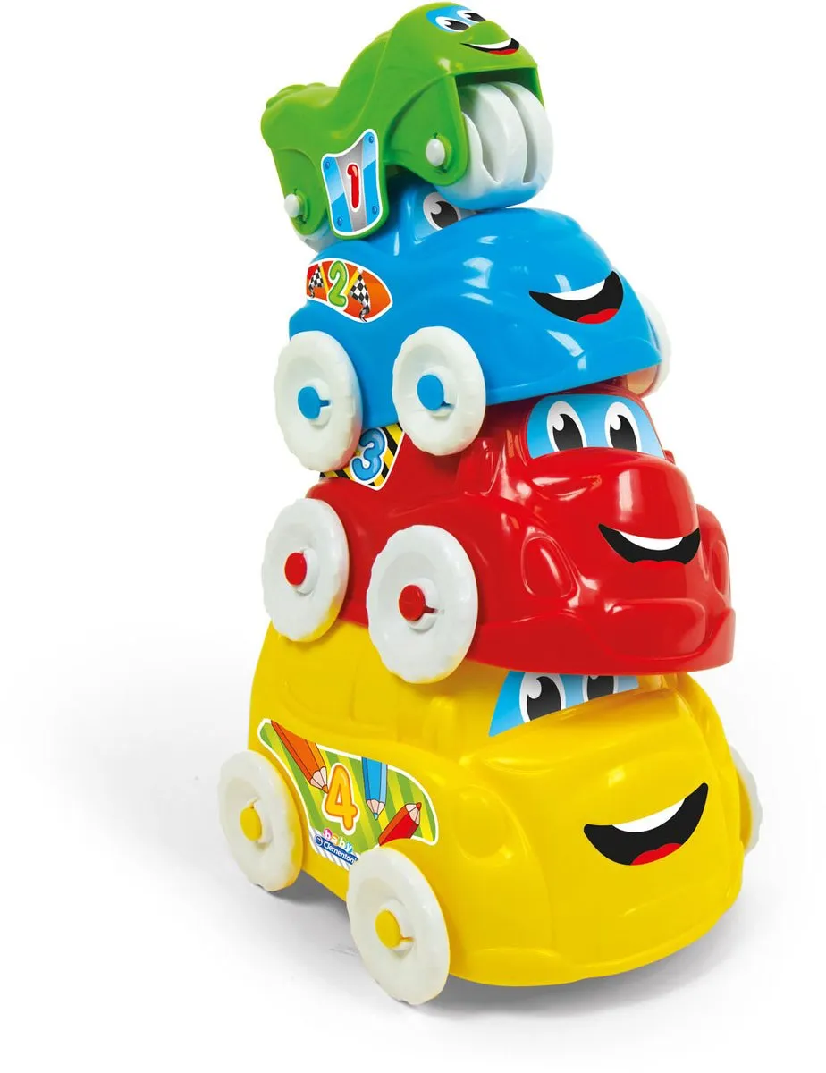 Clementoni Fun Vehicles Speelgoedauto 17111 - 4 Stuks