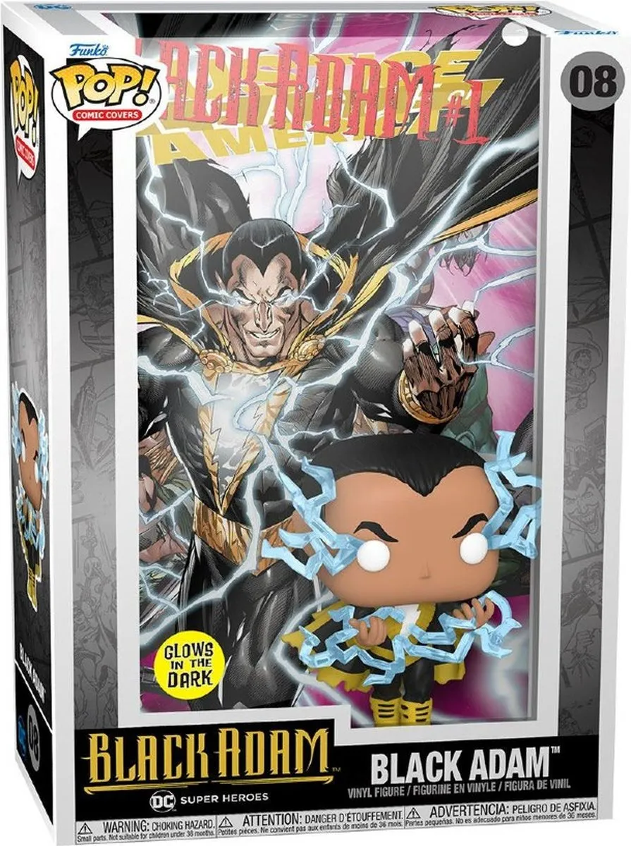 Funko Black Adam Pop! Figuur - Glow in the Dark