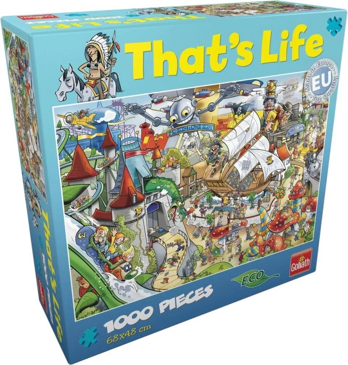 Goliath That's Life 1000 Puzzels Amusement Park - 1000 Stuks