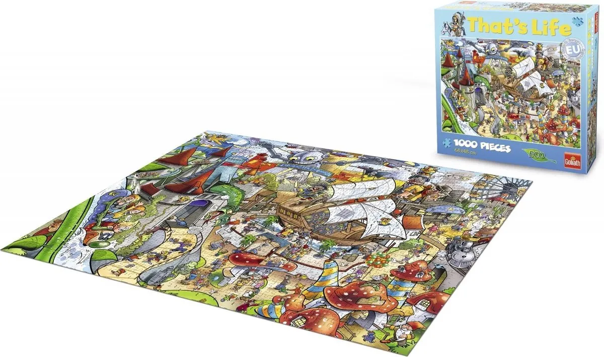Goliath That's Life 1000 Puzzels Amusement Park - 1000 Stuks
