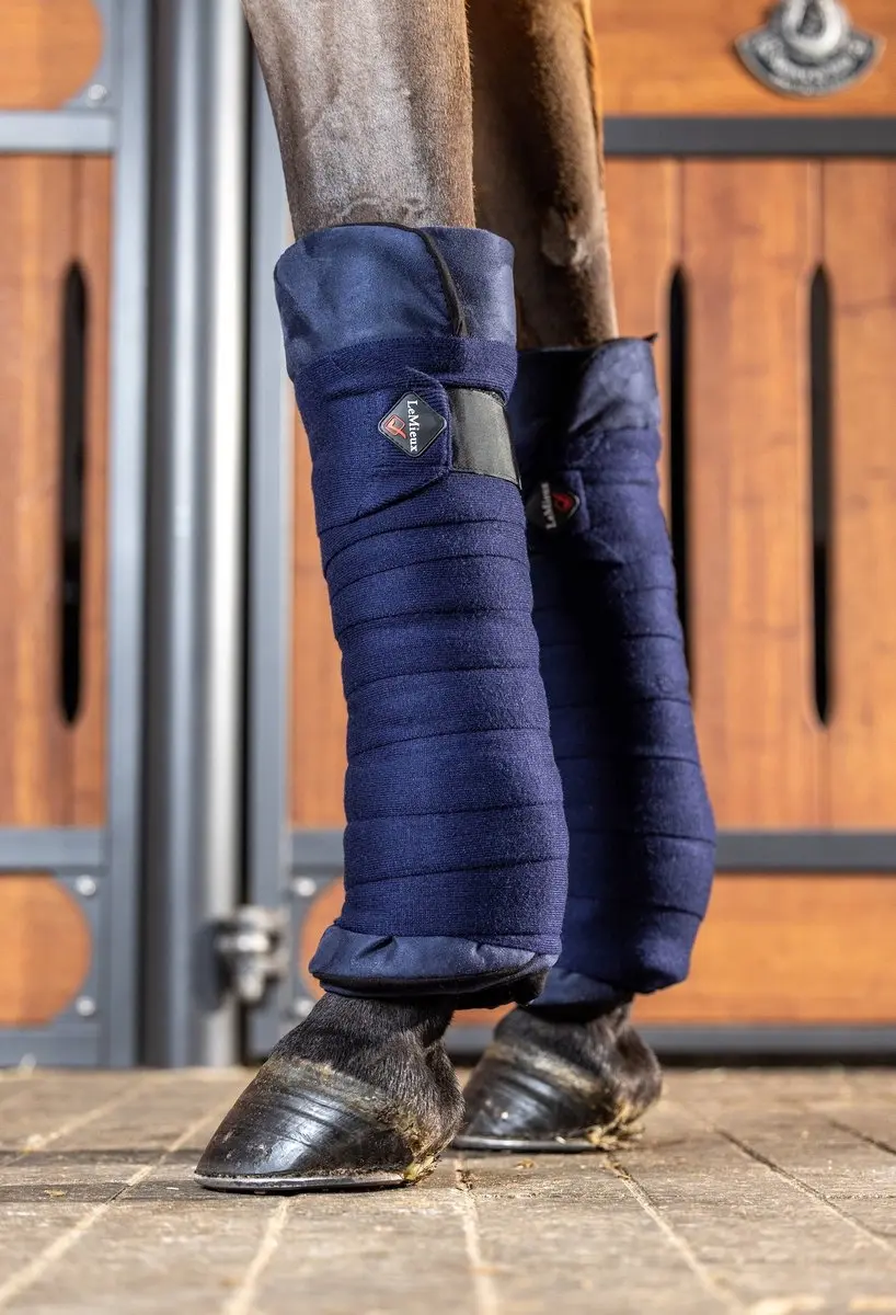 Lemieux Bamboo Onderbandages 2 Stuks - Zwart