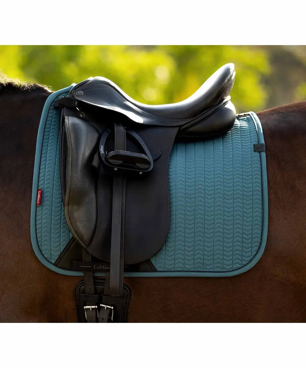 Lemieux Essence Dressuur Zadeldek Full - Turquoise - afbeelding 6 van 6
