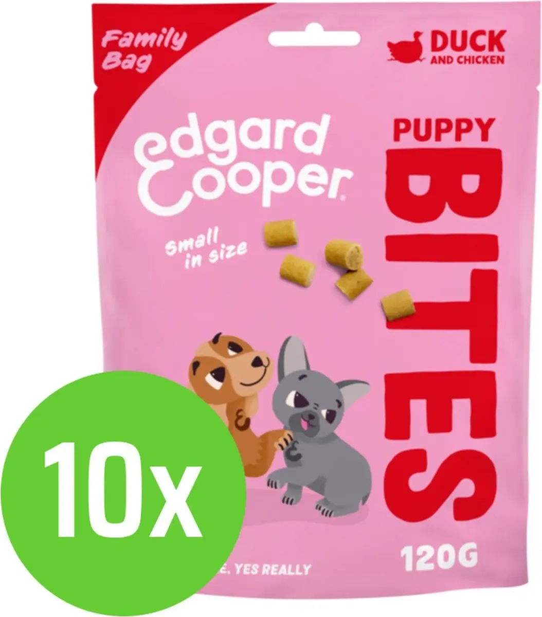 Edgard & Cooper Bite Puppy Duck Small 120 gram